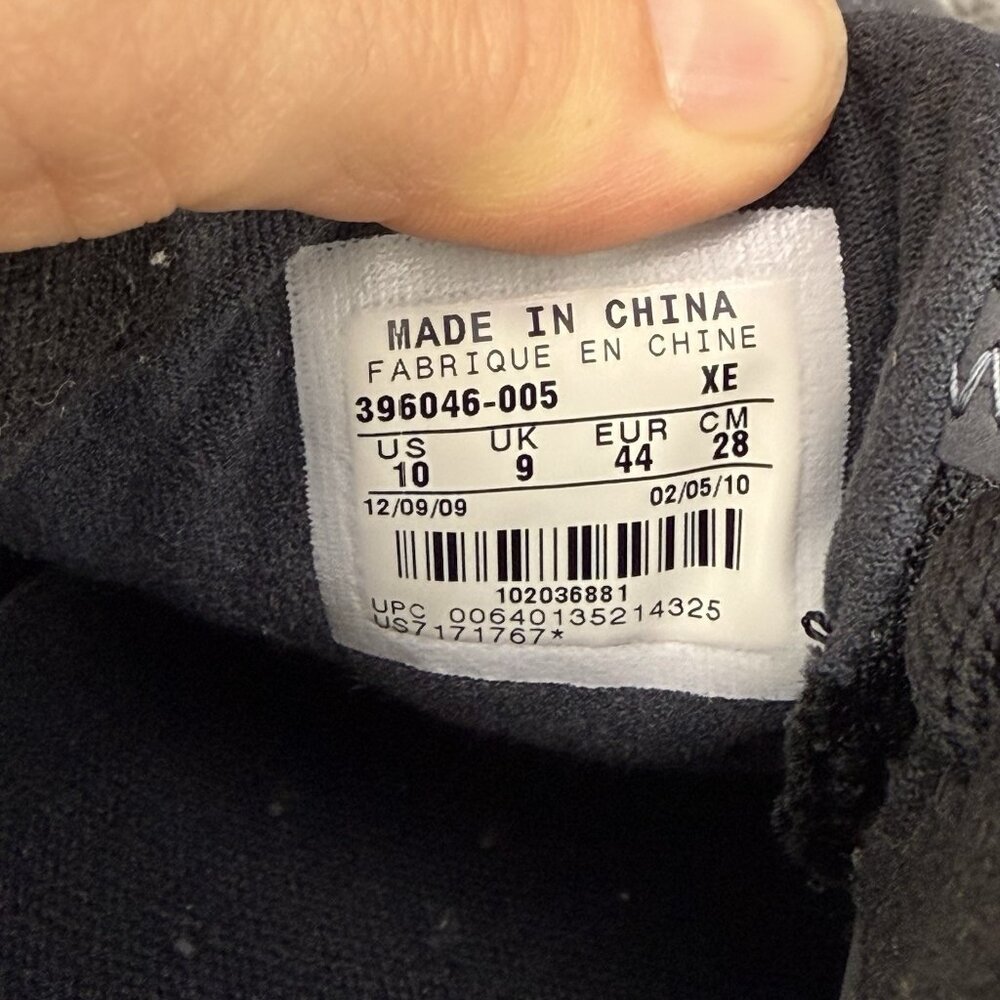 ✅Mens 10 Nike Free 7.0 Sneakers Black Grey Road Running Athletic Shoe 396046-005 - Picture 2 of 10